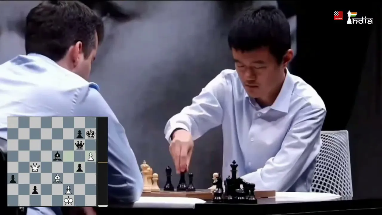 Insane final moments of how Ding Liren became the 17th World Champion | Com