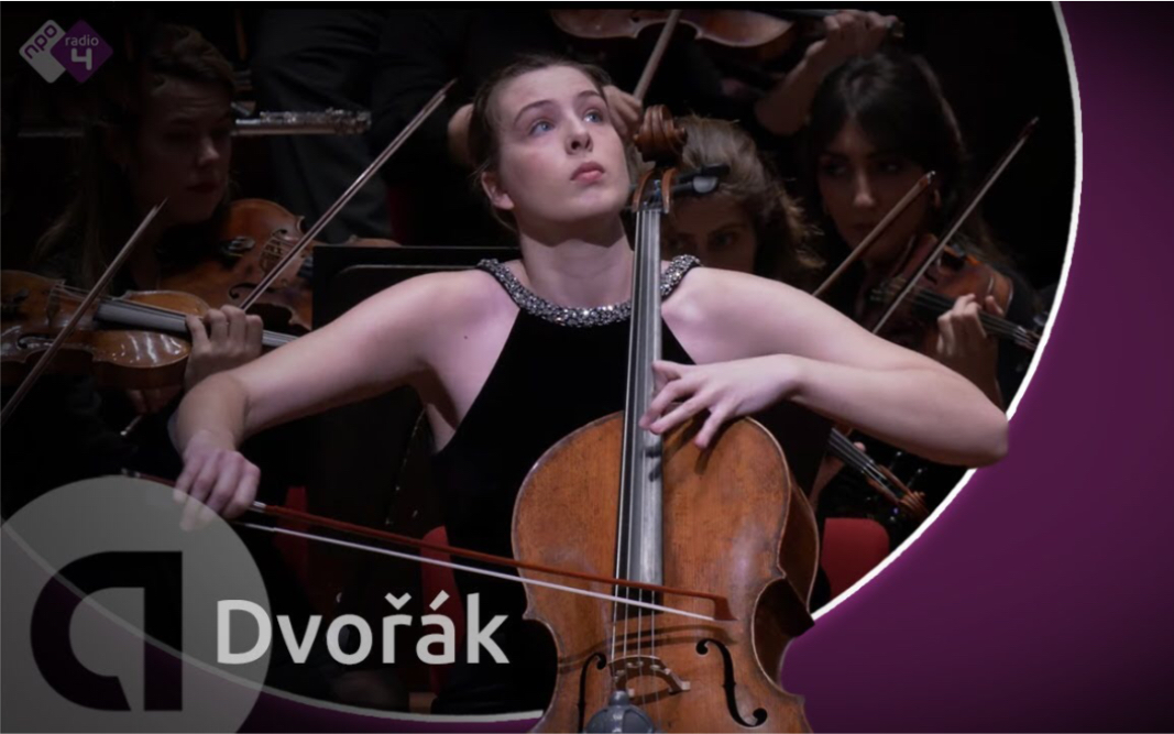 [图]德沃夏克-回旋曲 & 大提琴 Dvořák: Rondo, Op.94 , Cello - Eline Hensels / Live HD