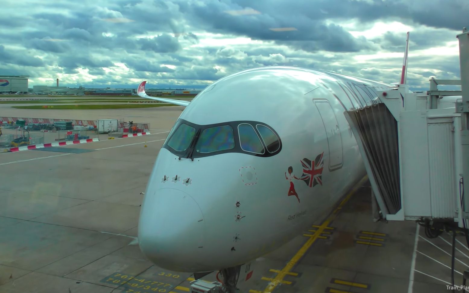 virgin atlantic airbus a350-1041 _ london heathrow to new york