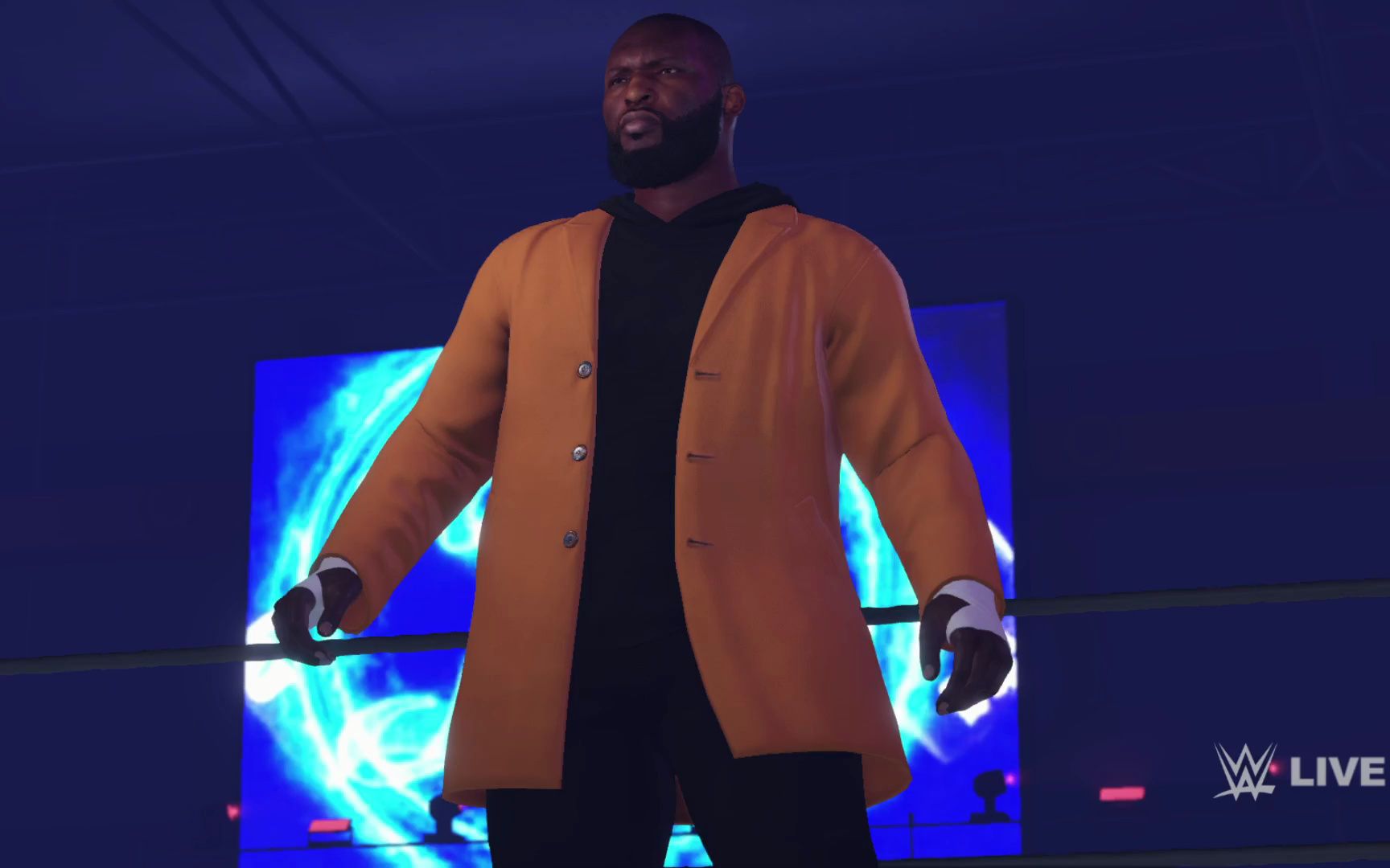 wwe 2k22 aj斯泰尔斯 奥莫斯回归友情,重拳出击