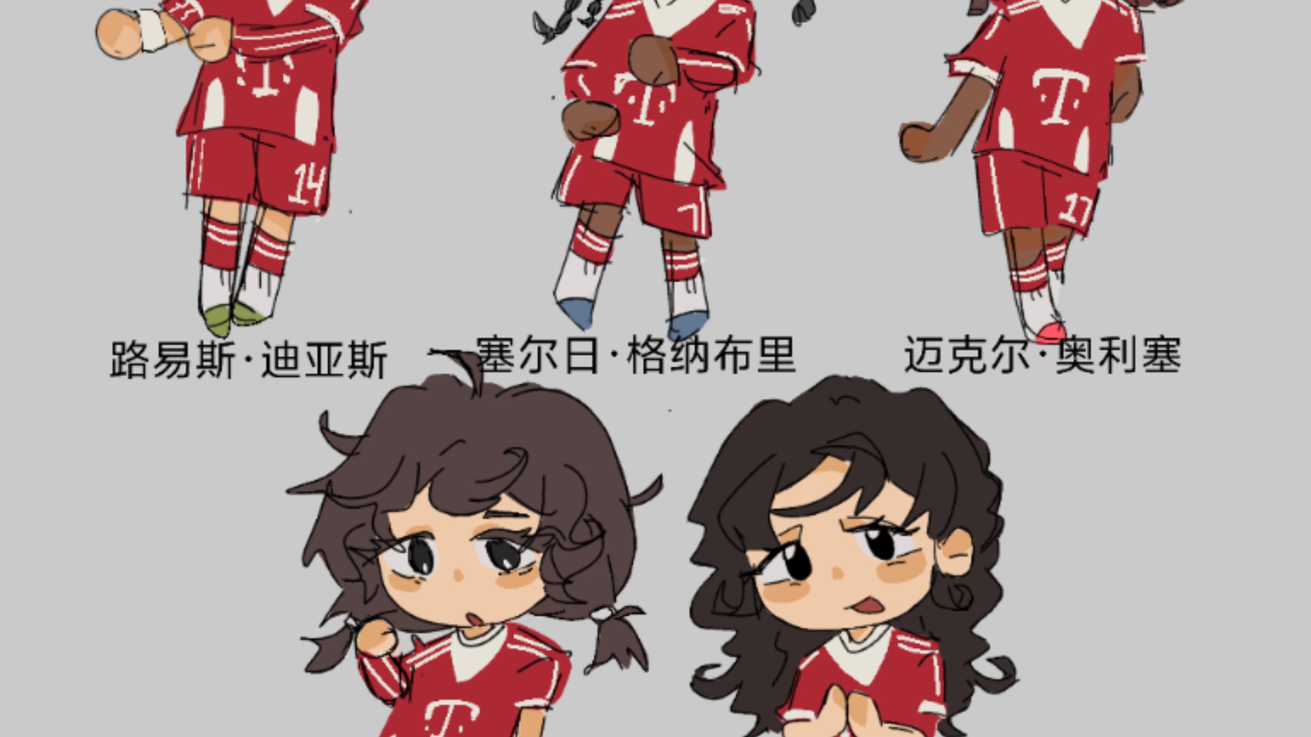 【拜仁/娘化仁口普查】这里也发一下,自行避雷呀!