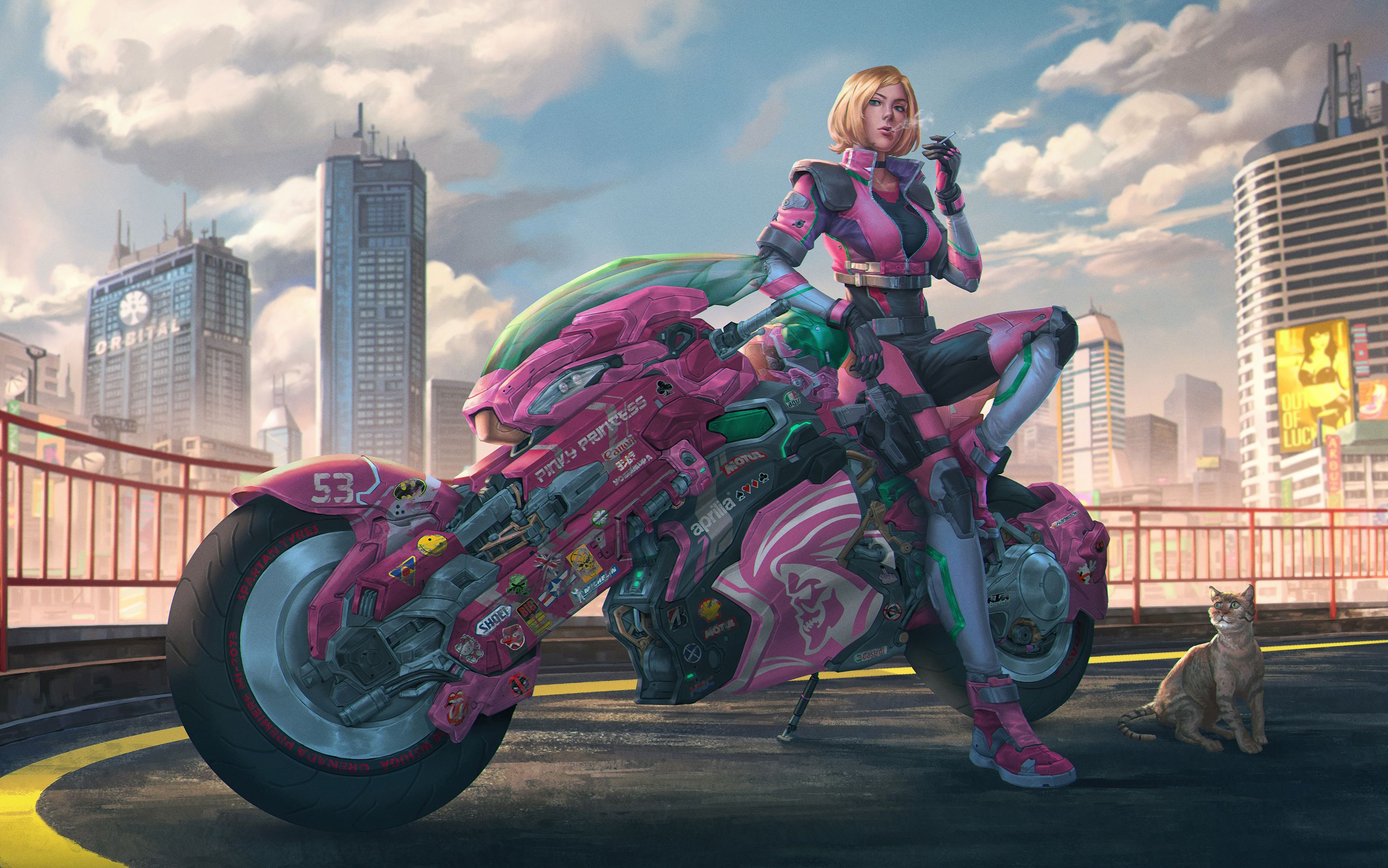 赛博朋克20772077年透明汽车已成为夜之城标配