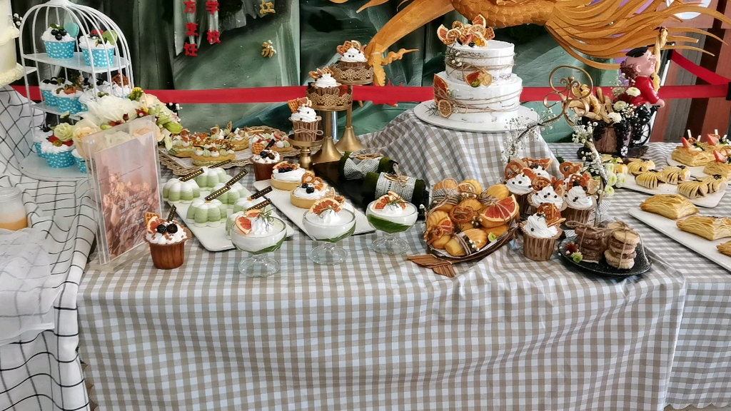 【甜品展台】秋之梦圆舞曲/森系主题_哔哩哔哩 (゜-゜)つロ 干杯