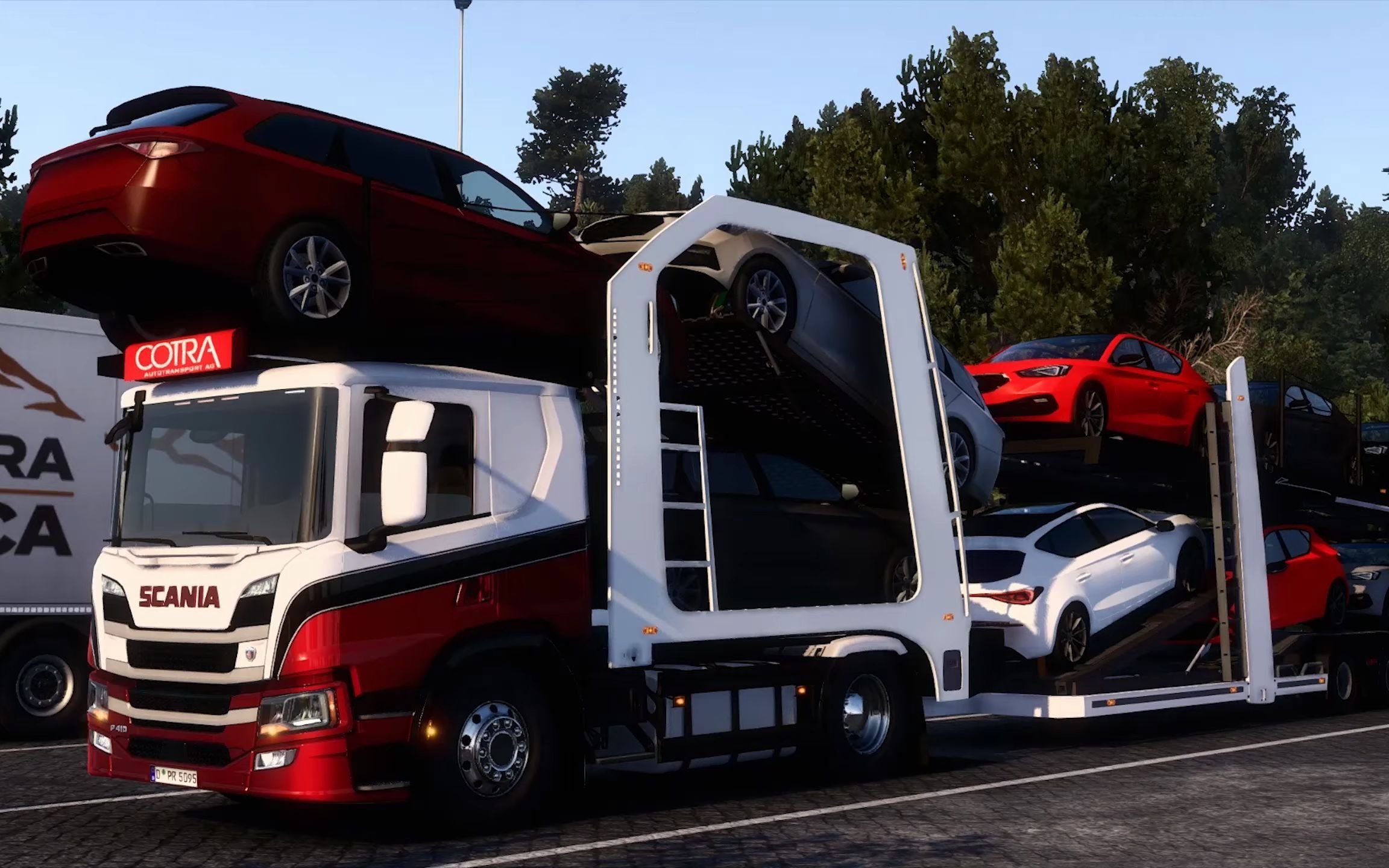 0的scania p cartransporter ets2 mod_哔哩哔哩_bilibili