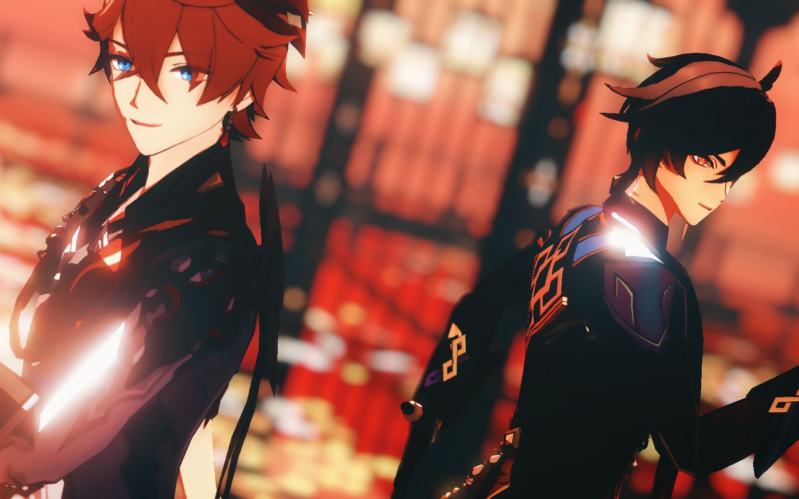 【原神mmd/离达】可曾添些荒唐 才记得你的模样 红昭愿