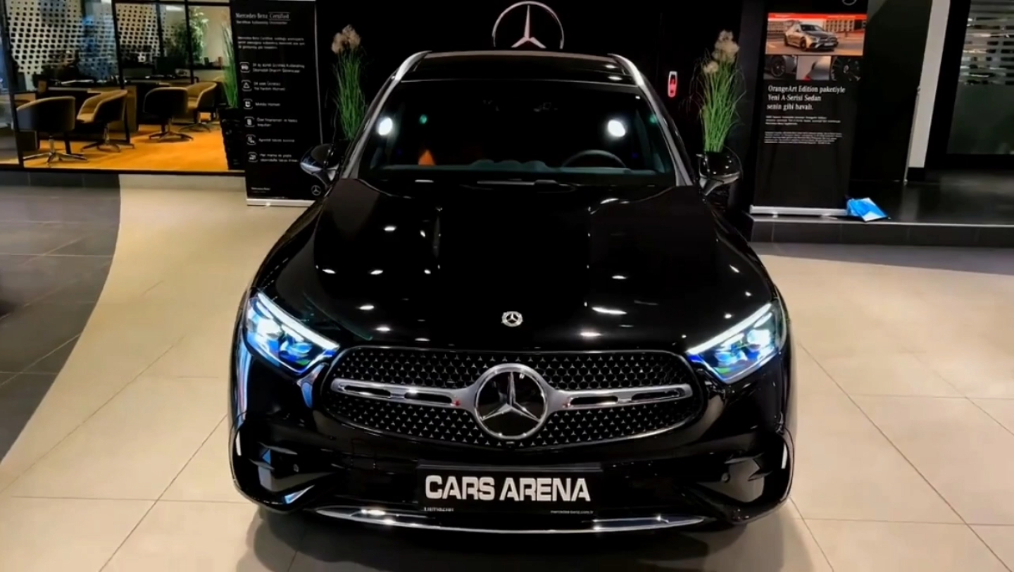 新车赏新,实拍2023款全新奔驰glc内外部细节静态高清展示!