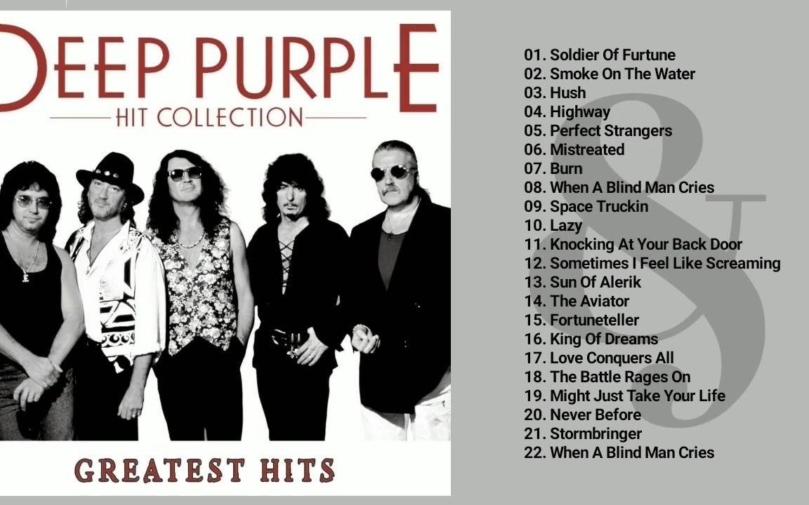 深紫乐队 重金属摇滚金曲精选 Deep Purple Greatest Hits  Kumpulan Lagu Terbaik & Terpopuler哔哩哔哩bilibili