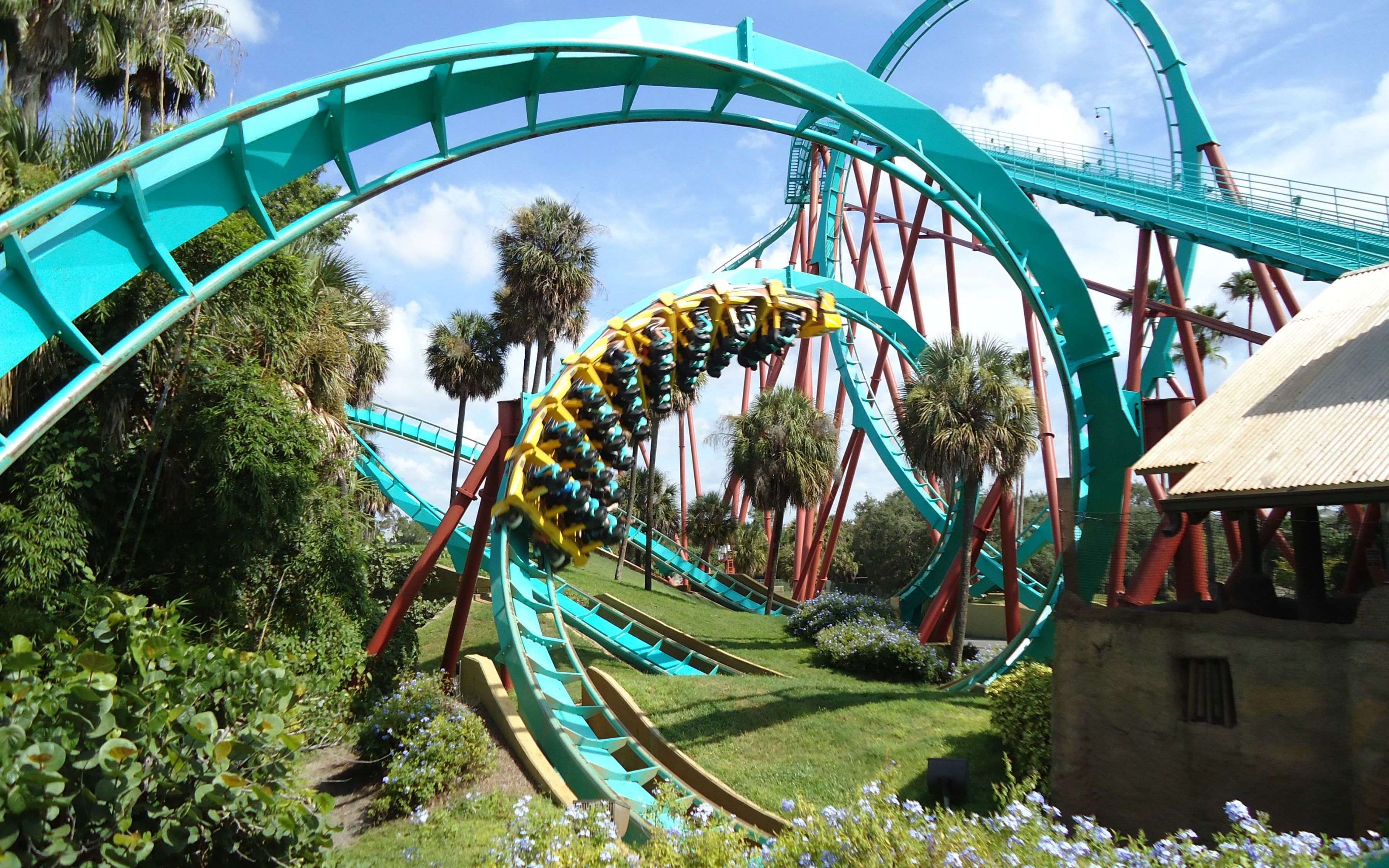 【comagic】b&m过山车鼻祖"kumba"第一人称视角!来自布希公园