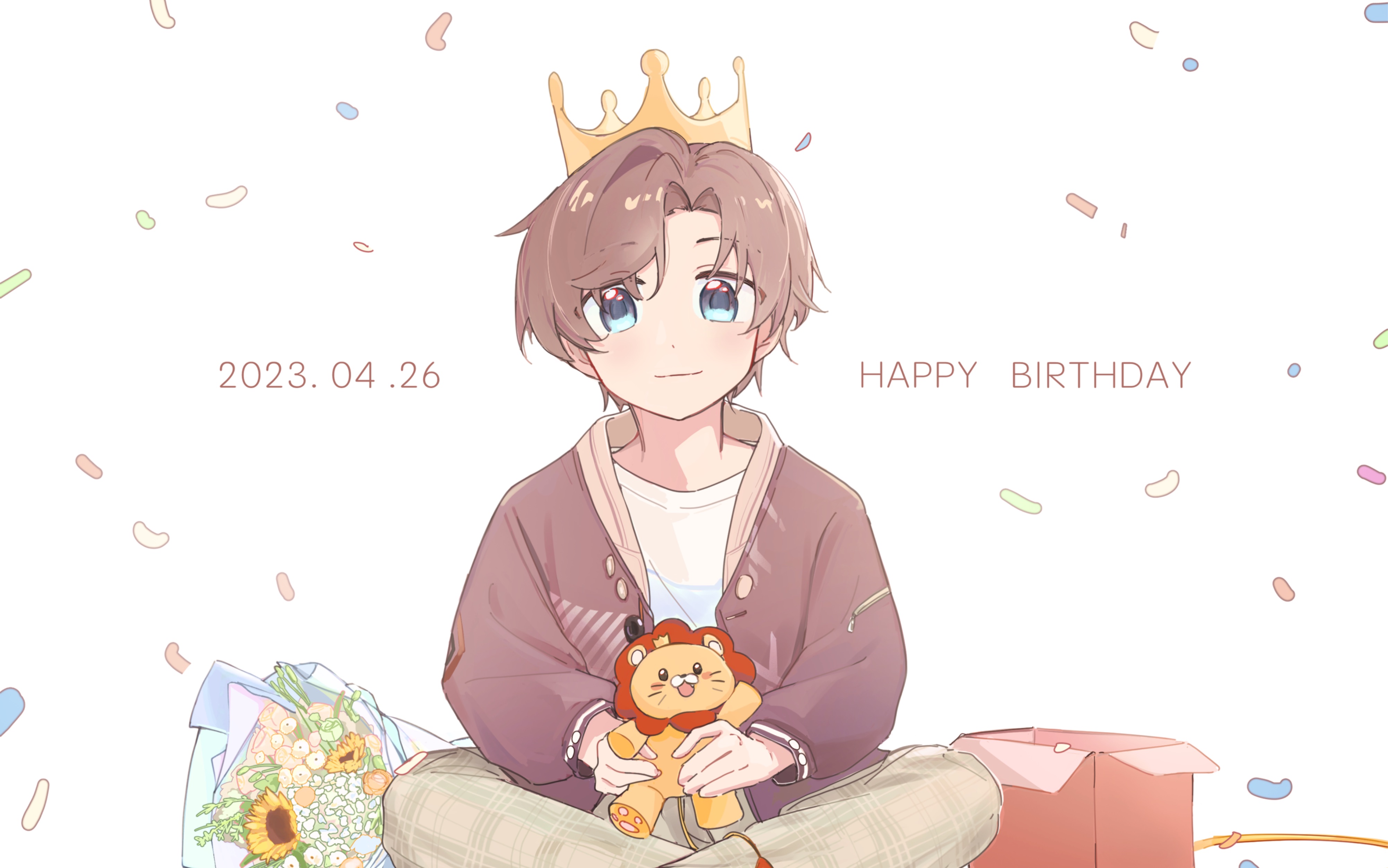 左然生贺图过程,录了就别浪费()