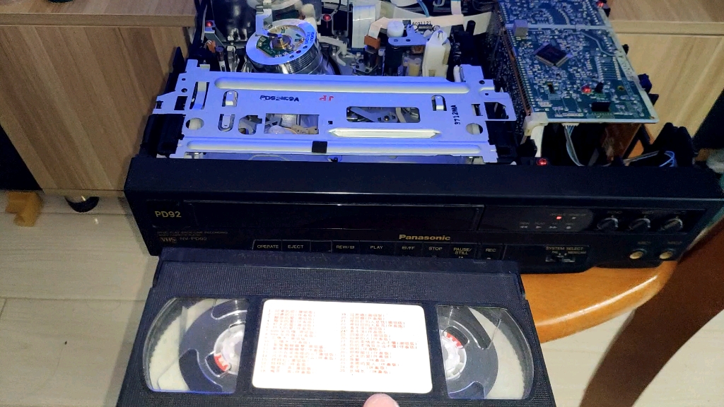 vhs松下pd92录像机
