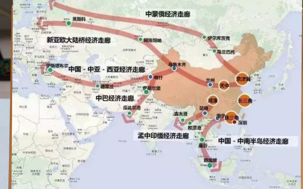 中国对外开放格局 ,国家六大经济走廊哔哩哔哩bilibili