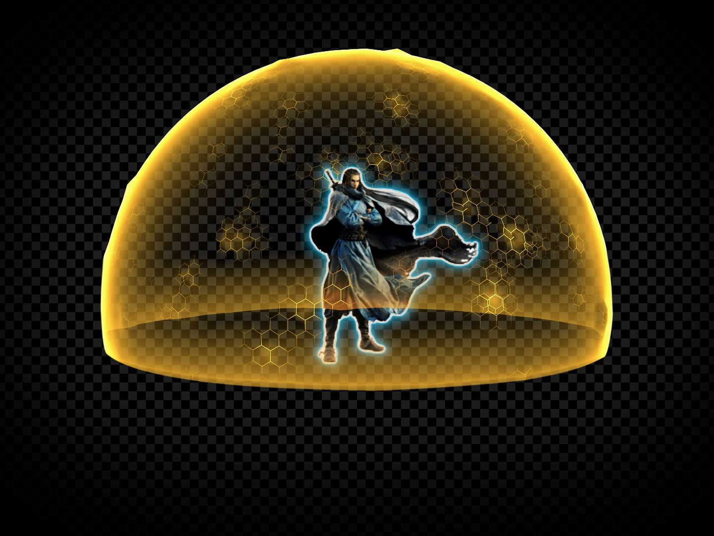 【分享】视频素材_4k高级护盾能量罩