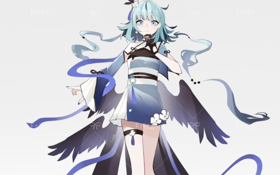 【绘画过程】oc立绘