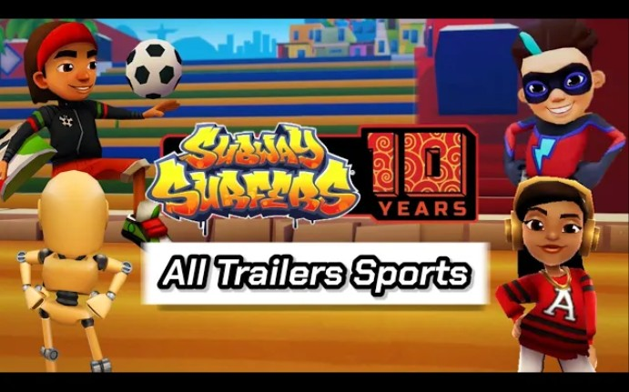 Subway Surfers All Trailers Super Runners 2022_哔哩哔哩bilibili