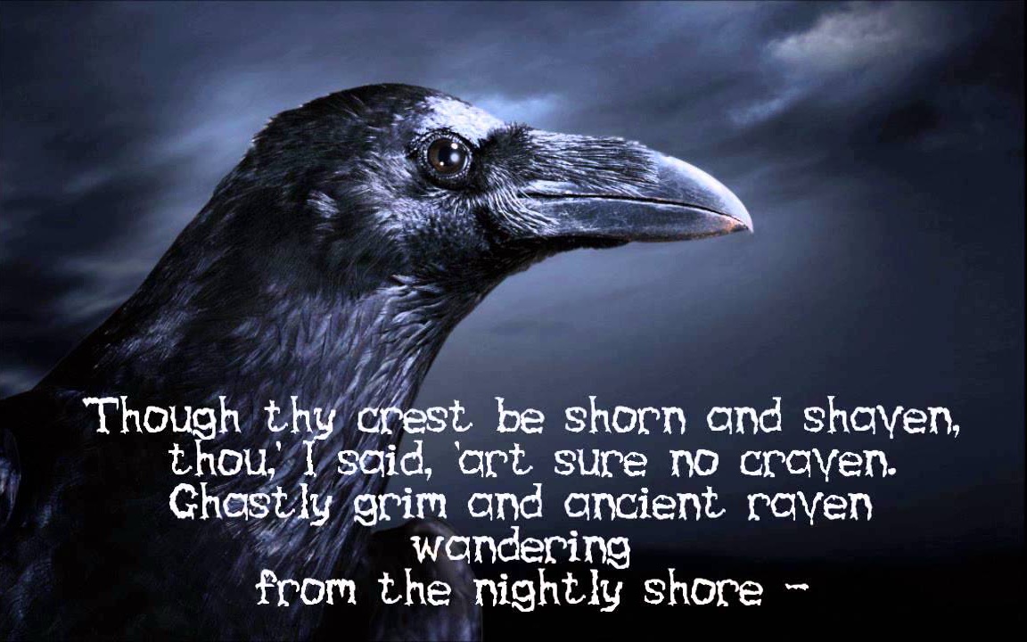 【英文诗歌】乌鸦 (朗诵by克里斯托弗·李)-warmind_rasputin-默认