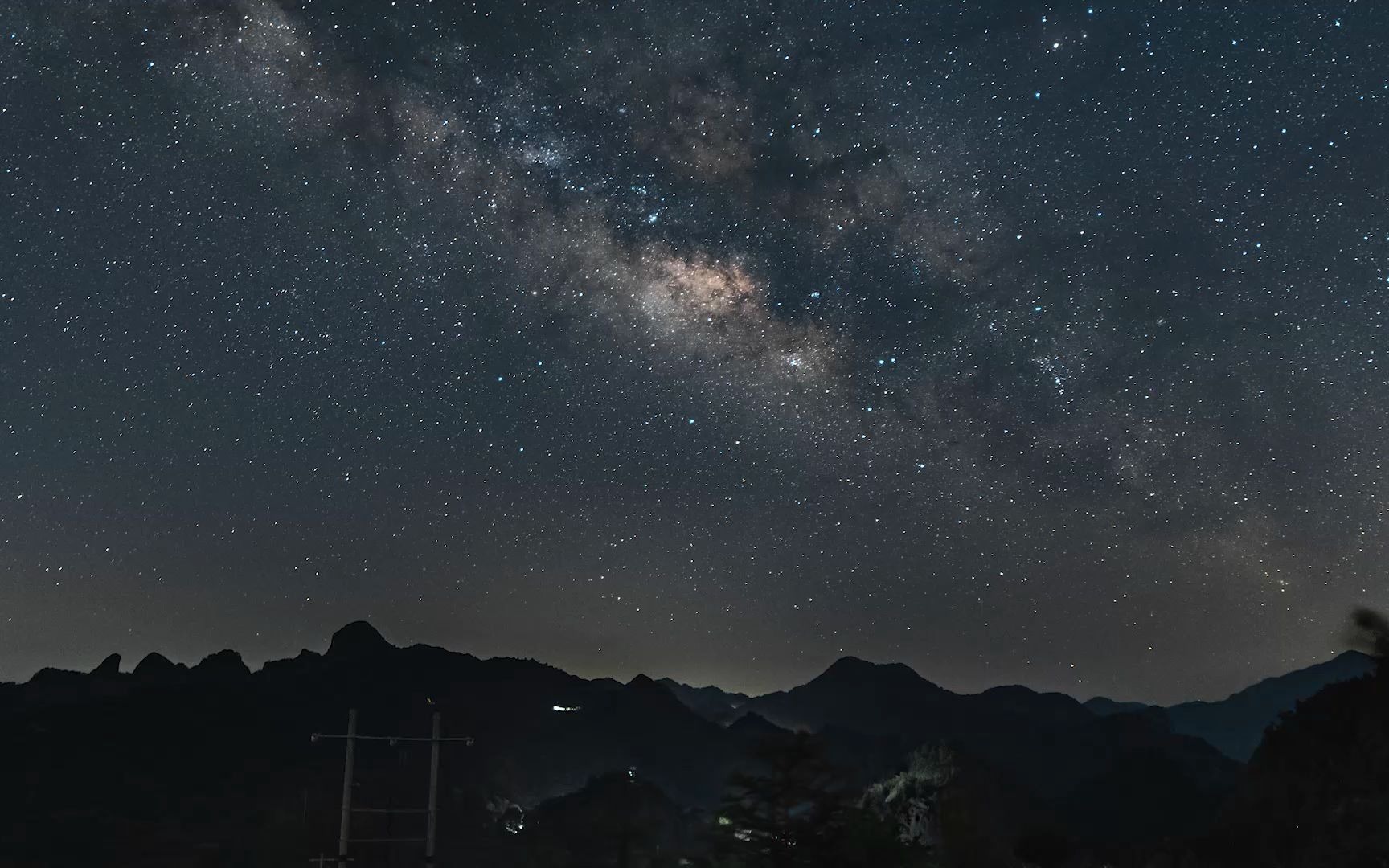 2021年以来第一次拍的银河星空