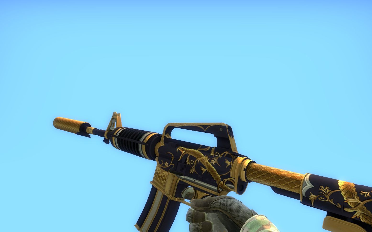 csgo日常开箱 炼金(roll枪)p2取回 炼金 p3roll枪结果