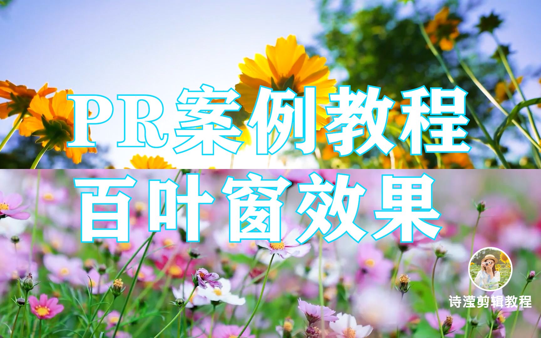 【pr剪辑教程】简单实用的百叶窗效果哔哩哔哩bilibili