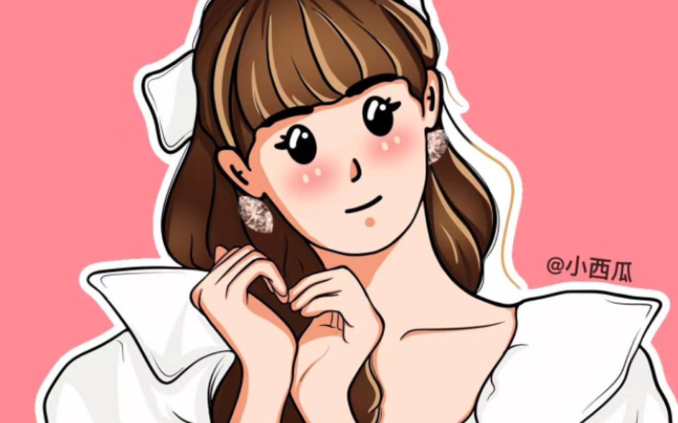 挑战画50个女明星(4)这个应该知道是哪个小仙女吧?