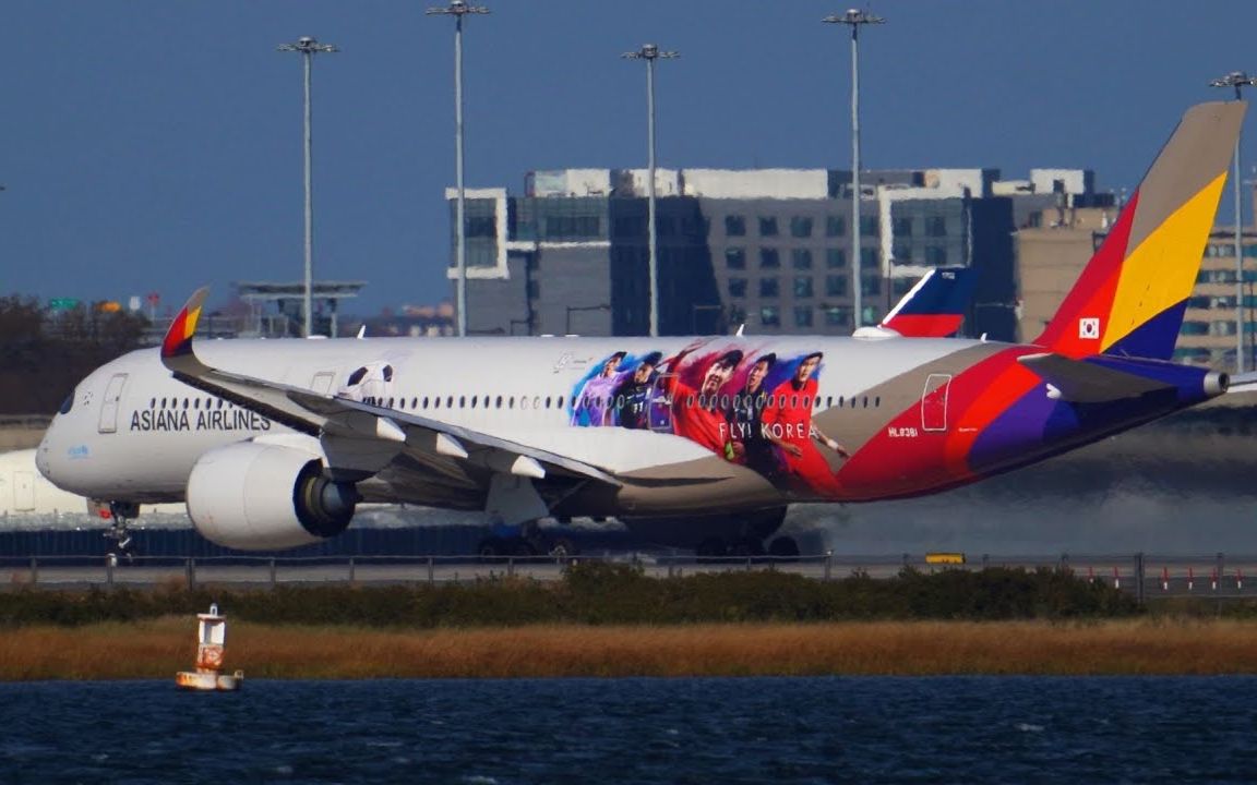 【4k】纽约肯尼迪机场客机合辑 |jfk