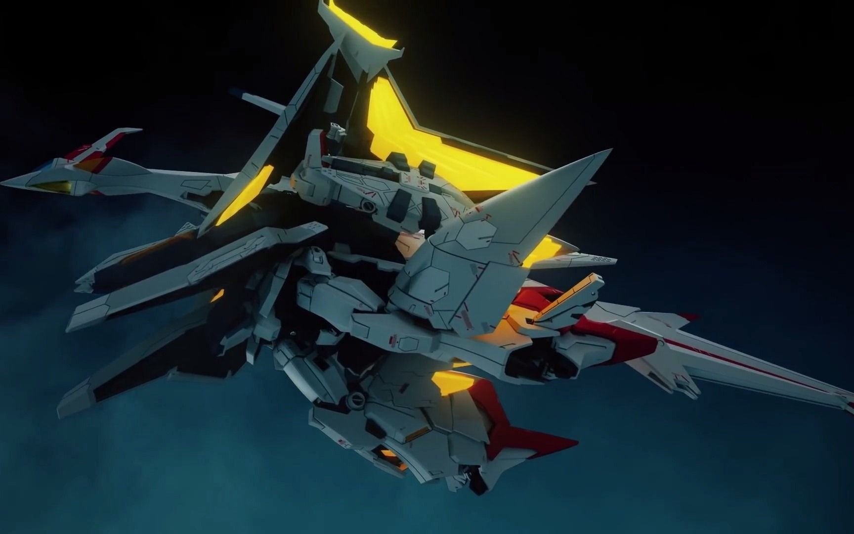 (官方超清画质-ka佩涅罗佩)机动战士高达 闪光的哈萨维ver 大白鹅