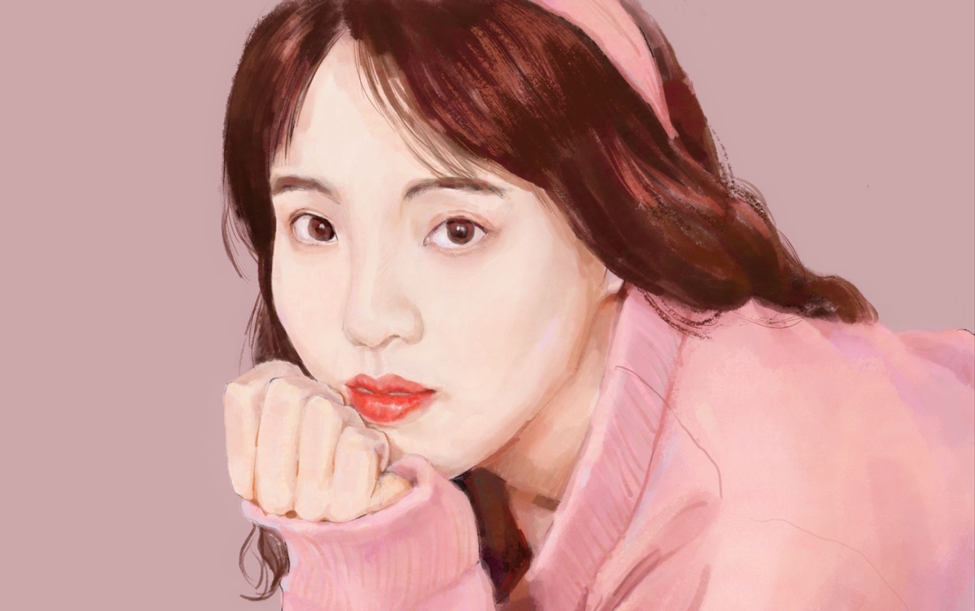 【procreate】真人头像绘画