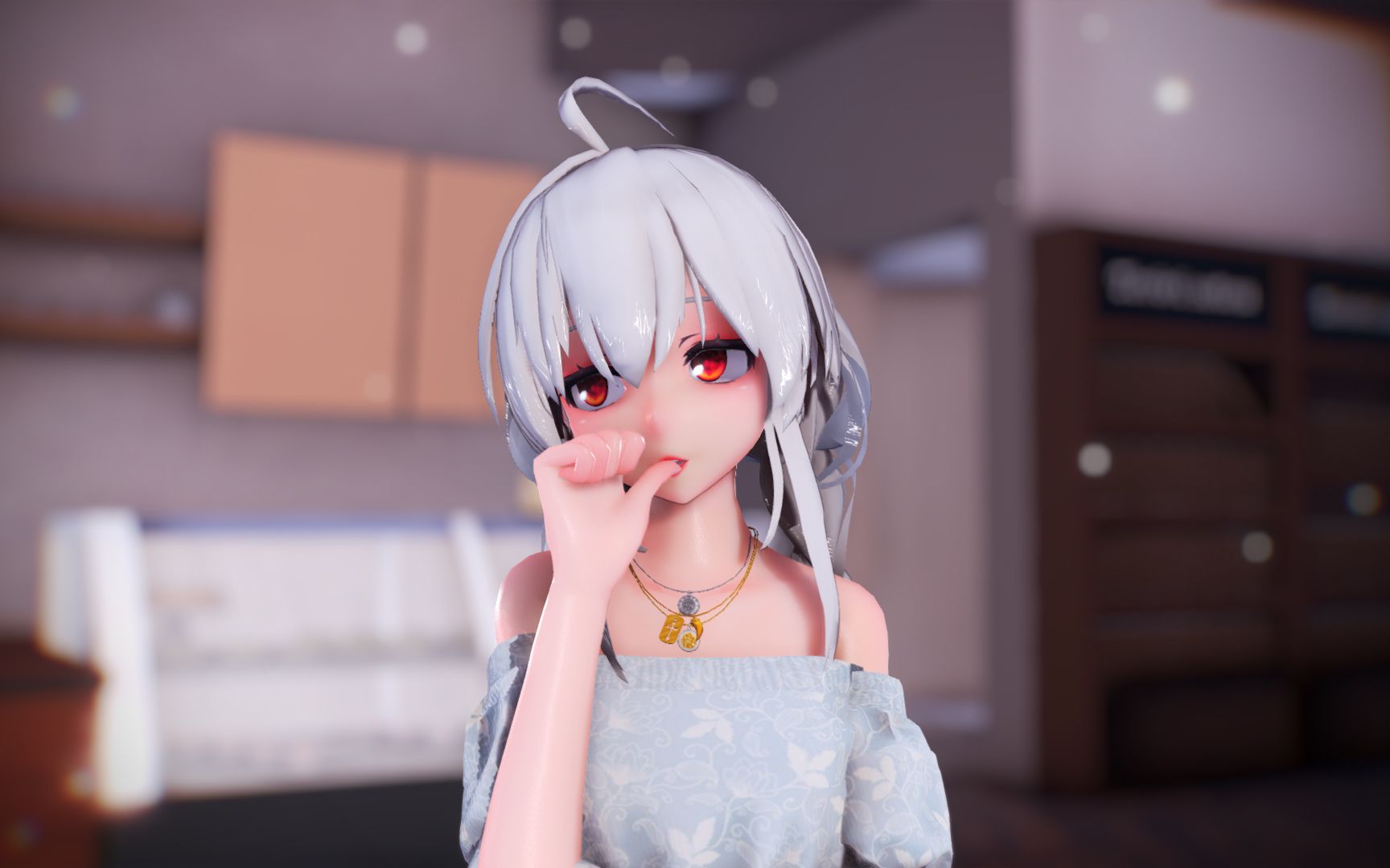 【MMD/60帧】弱音  HOT PINK哔哩哔哩bilibili