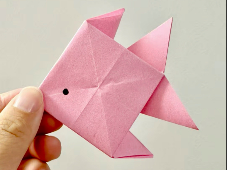 手工折纸 小鱼