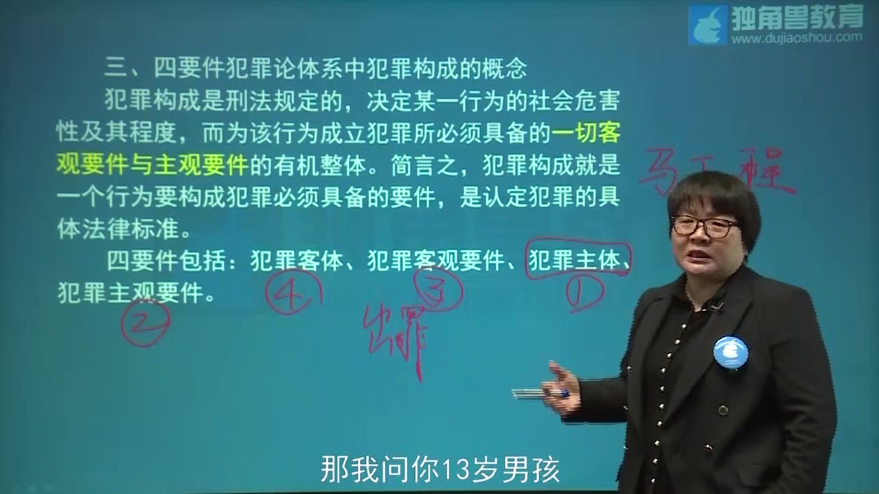 2020法考刑法杨艳霞:四要件、三阶层、两阶层体系哔哩哔哩bilibili