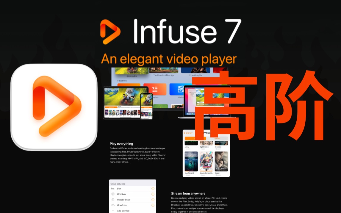 Infuse高阶使用篇远程播放群晖NAS文件手把手教学哔哩哔哩bilibili