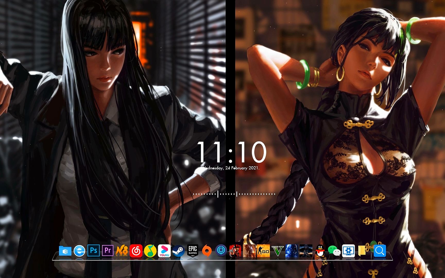 【子尤】wallpaper(壁纸引擎)-壁纸真好玩04,fantasy woman 壁纸推荐