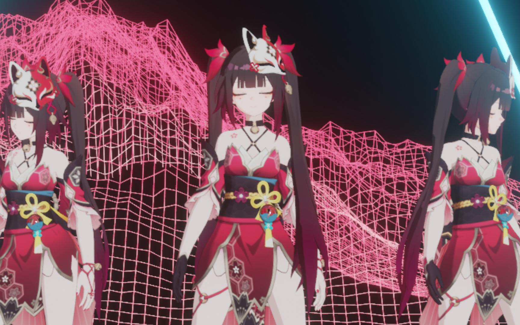 【花火mmd】(13/1000) 五只花火!