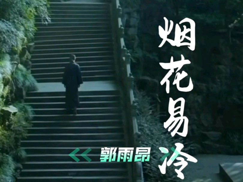 郭雨昂 烟花易冷自剪mv 喜欢这首的意境!