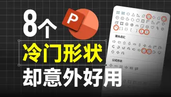 哪个天才想的PPT形状可以这么用……