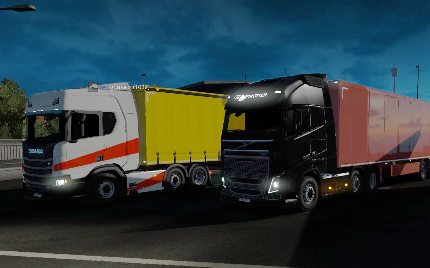 欧卡2多人联机新手教程沃尔沃fh16斯堪尼亚s730开始从瑞典哥德堡到