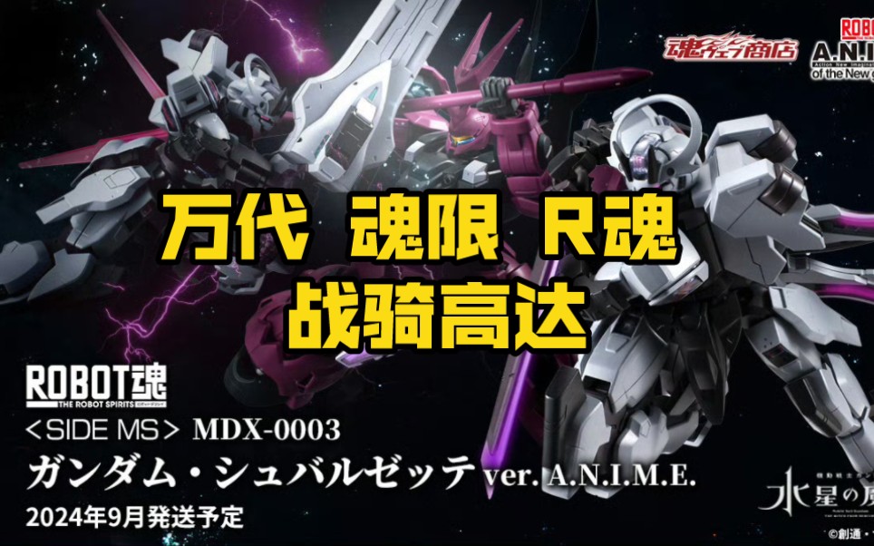 [新胶资讯] 万代 魂限 R魂 战骑高达 12100日元 2024年9月哔哩哔哩bilibili