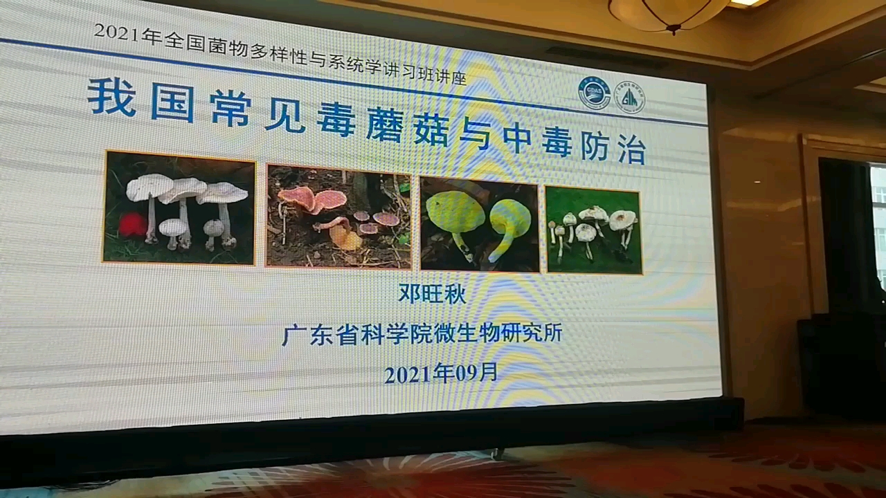 [图]我国常见毒蘑菇与中毒防治—邓旺秋 广东省科学院微生物研究所 研究员