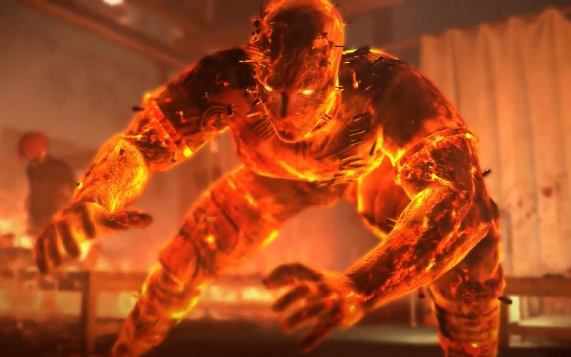 【合金装备5幻痛metal gear solid 5】【boss战】- 火男volgin上校man