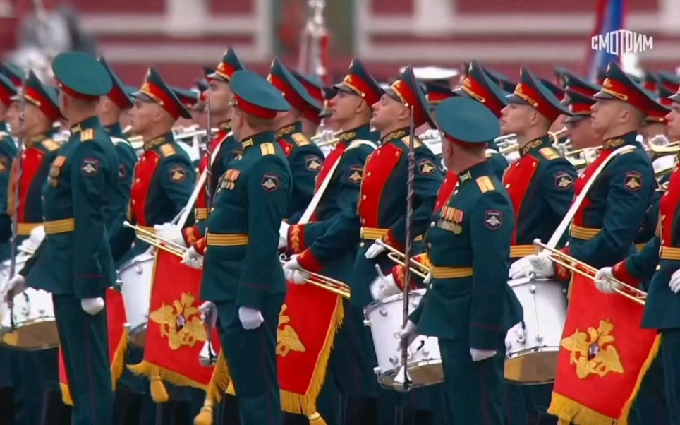 【2021红场阅兵】胜利日乌拉乌拉乌拉