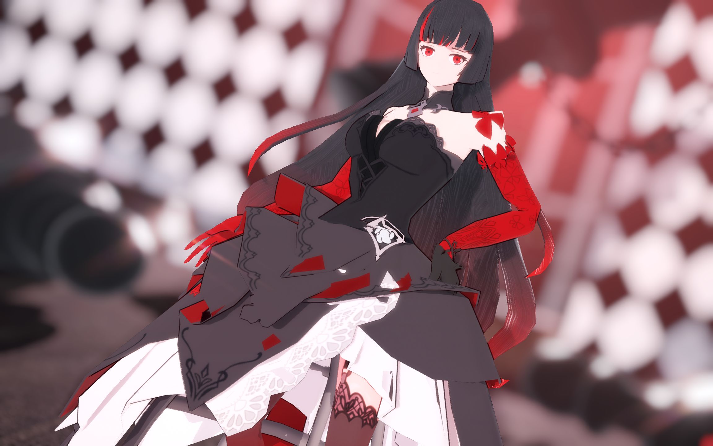 【mmd】莉莉丝-血之海的女王 【hot summer】