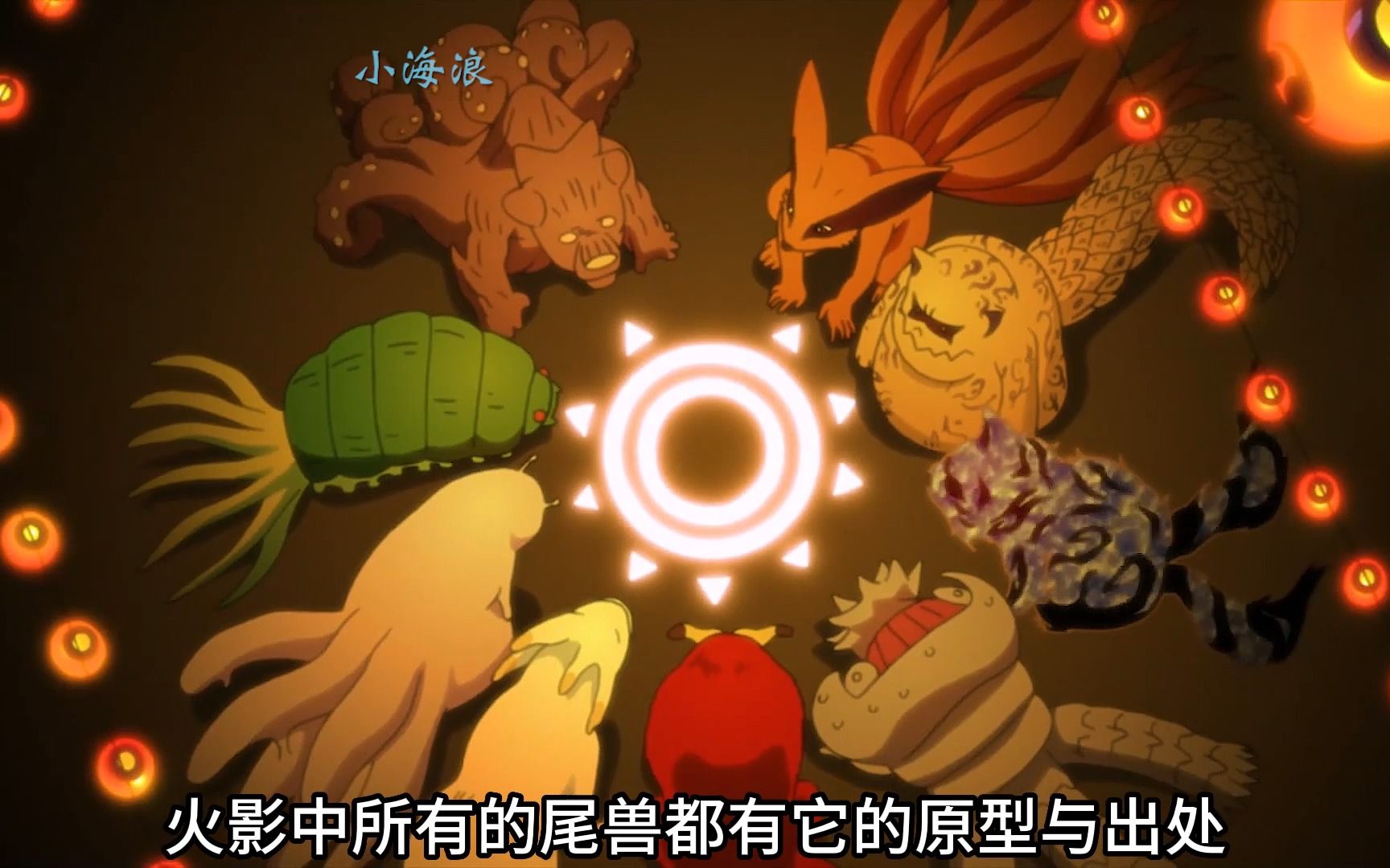尾兽们原来都是有出处的,彻底的看清尾兽的原形-小海浪_动漫解说-小海浪_动漫解说-哔哩哔哩视频