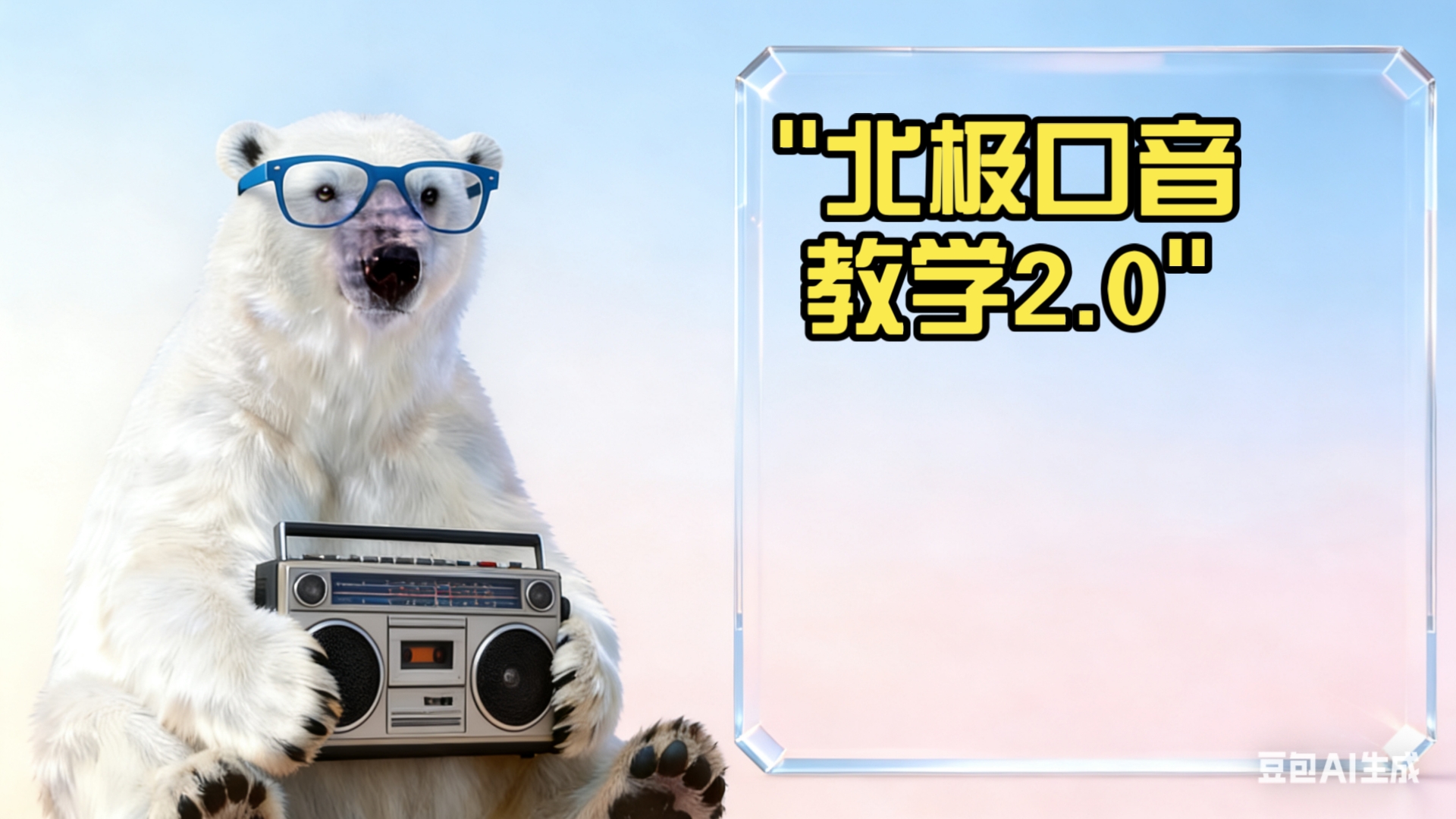 北极口音教学2.0