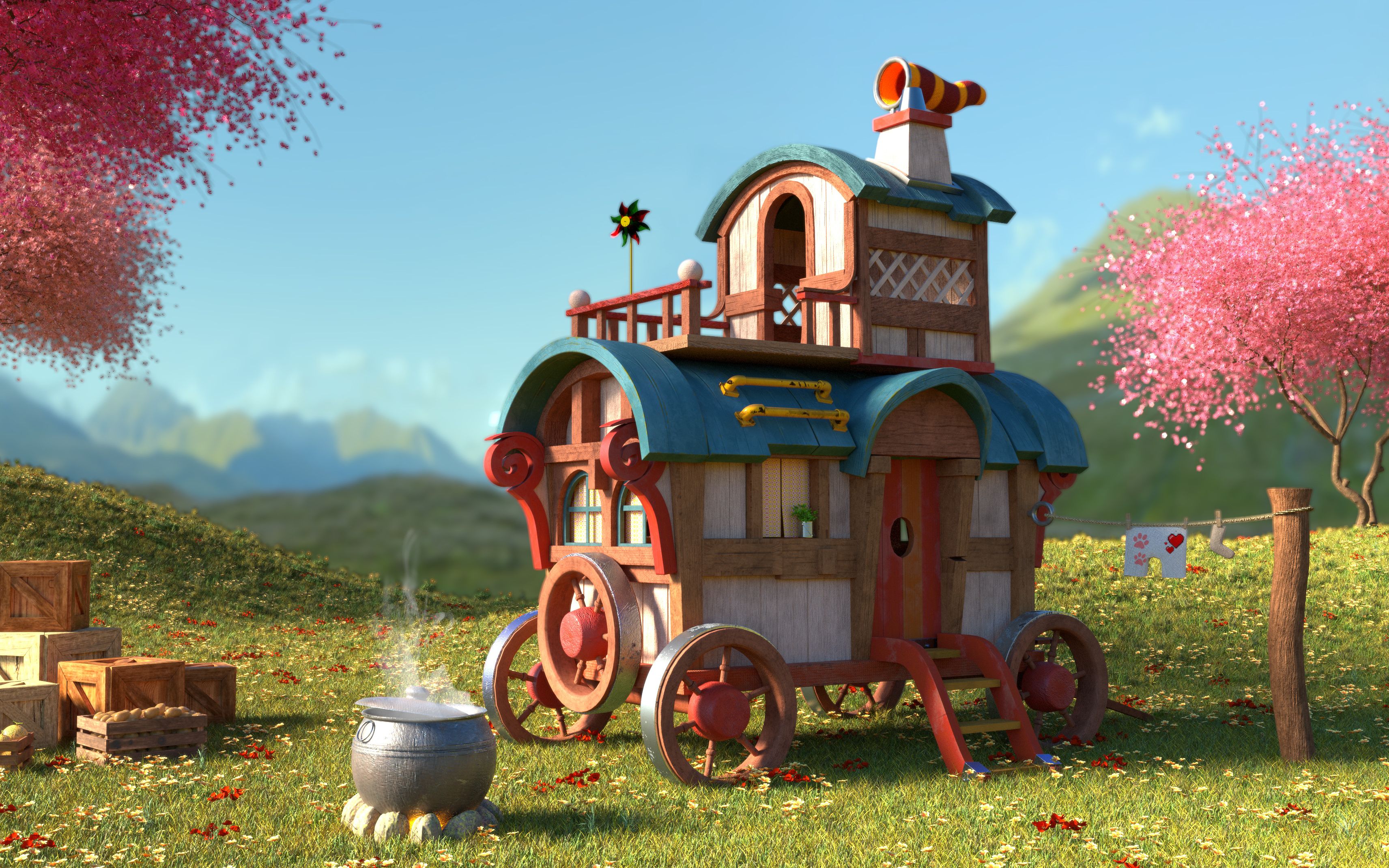 活动作品3dmax场景建模简单小货车3d建模教程