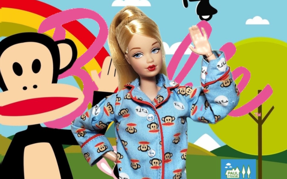 你说嘴巴嘟嘟Paul Frank barbie大嘴猴芭比开箱+嘟嘟嘴简史哔哩哔哩bilibili