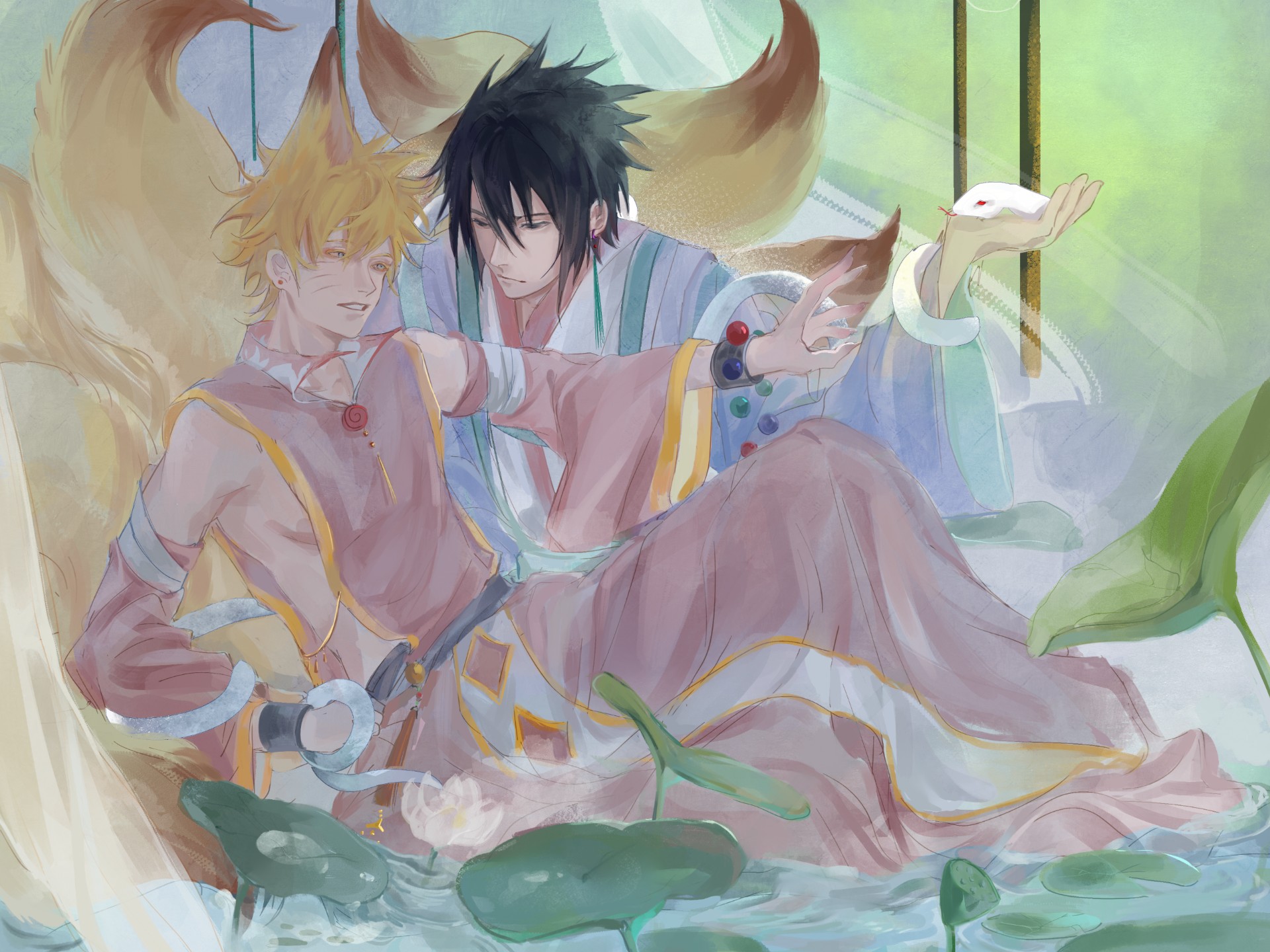 [佐鸣/绘画过程]