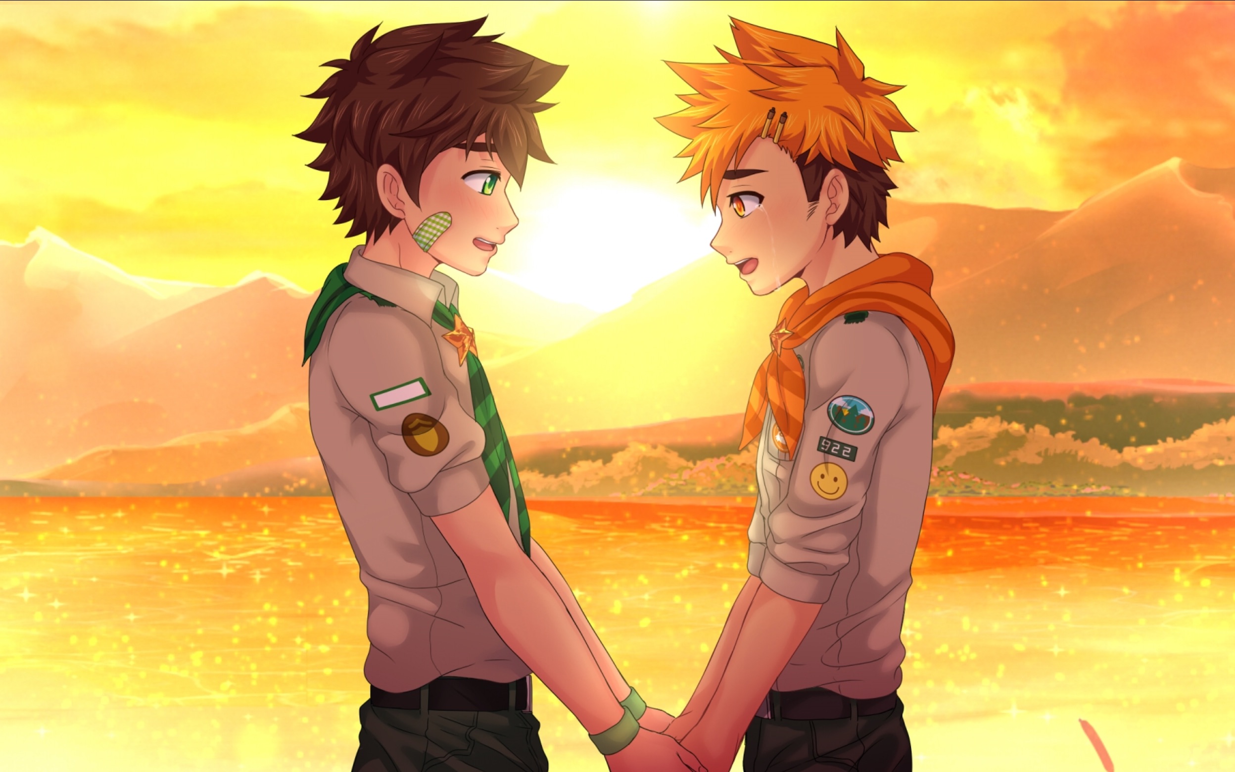 [图]【Camp Buddy-Hiro】完美结局：I love you, more than you can imagine--片段剪辑翻译