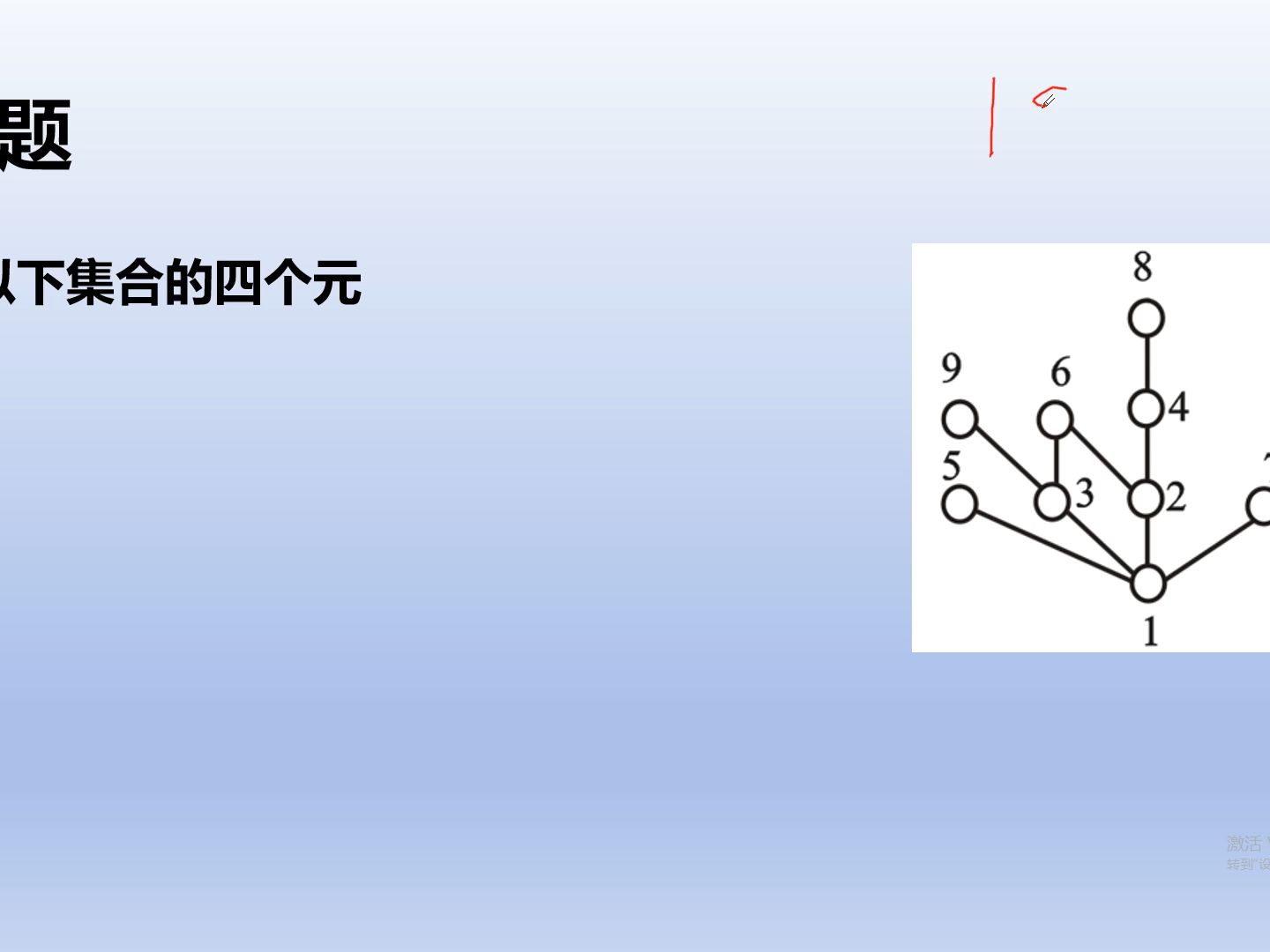 离散数学 偏序关系 元和界哔哩哔哩bilibili