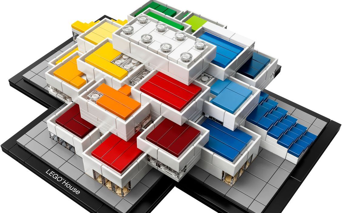 乐高 lego 21037 建筑系列 丹麦比隆乐高之家 拼搭搬砖视频