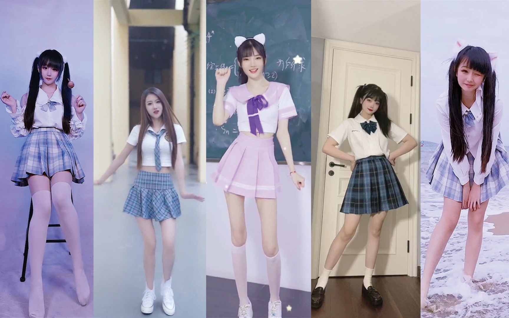 jk扭臀舞jk裙绝对是最色气和最清纯合为一体的制服没有之一