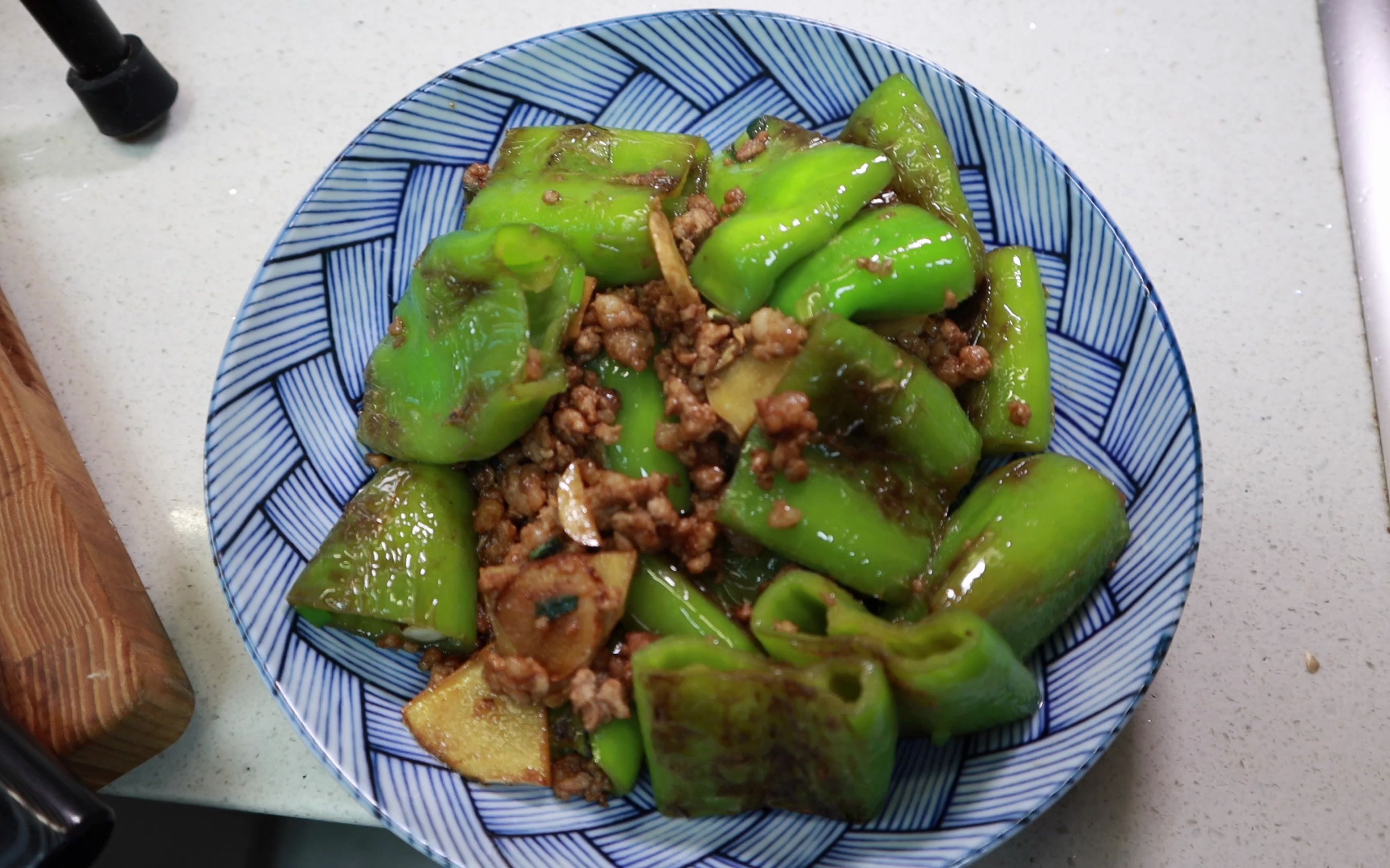 活动  超级下饭的肉末虎皮青椒